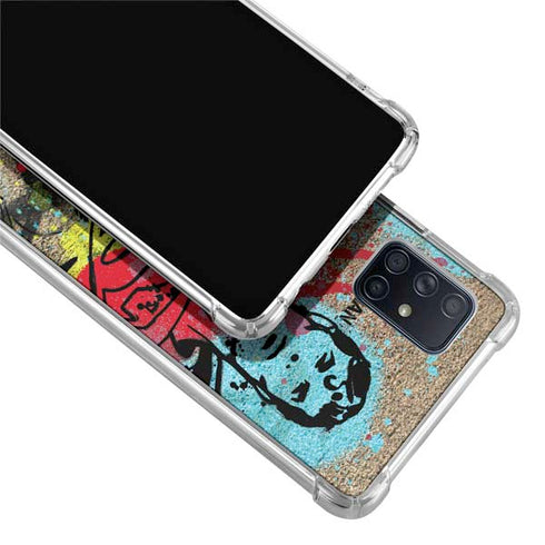 DC Comics Superman Color Splatter Galaxy A71 5G Clear Case