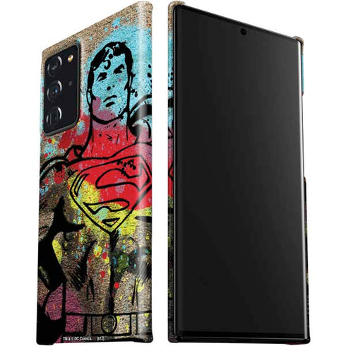 DC Comics Superman Color Splatter Galaxy Note20 Ultra 5G Lite Case