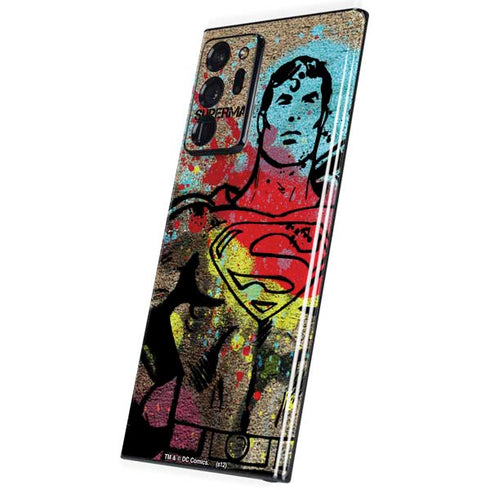 DC Comics Superman Color Splatter Galaxy Note20 Ultra 5G Skin