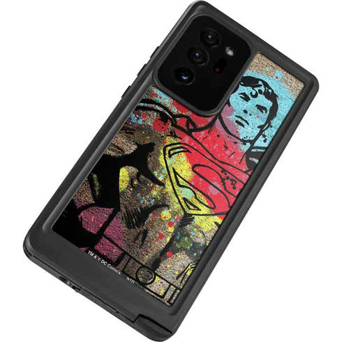 DC Comics Superman Color Splatter Galaxy Note20 Ultra 5G Waterproof Case