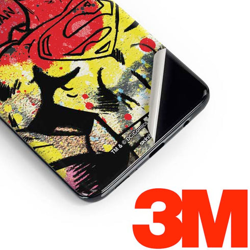 DC Comics Superman Color Splatter Galaxy S10e Skin