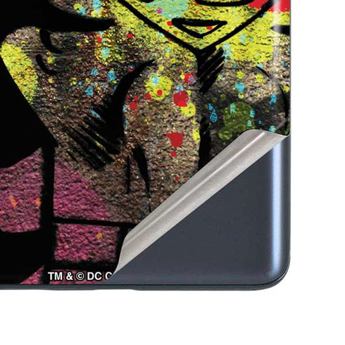DC Comics Superman Color Splatter Galaxy S20 Fan Edition Skin
