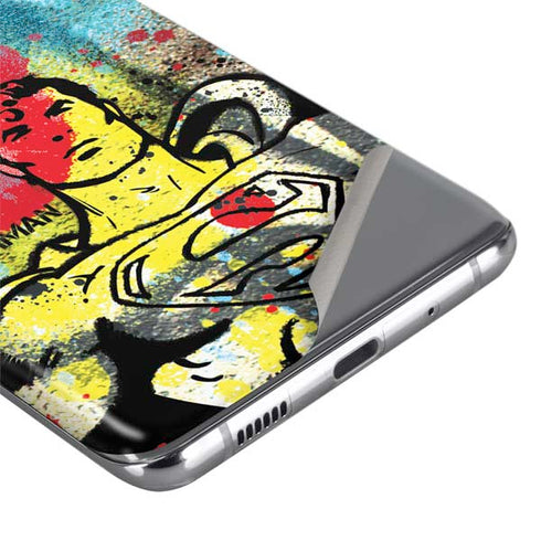 DC Comics Superman Color Splatter Galaxy S20 Ultra 5G Skin