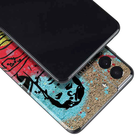 DC Comics Superman Color Splatter Galaxy S21 Plus 5G Skin