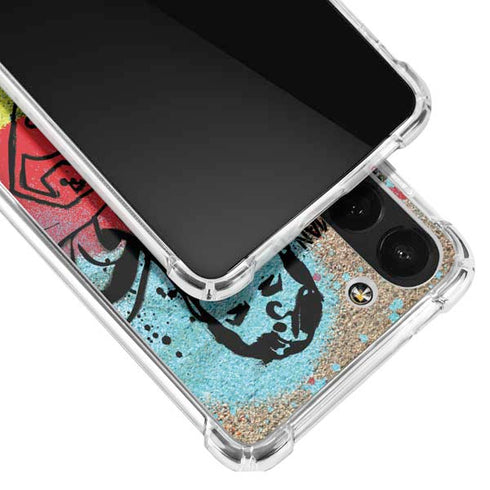 DC Comics Superman Color Splatter Galaxy S23 Clear Case