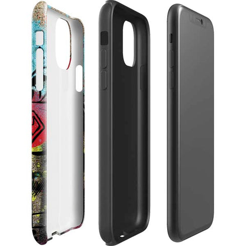 DC Comics Superman Color Splatter iPhone 11 Impact Case