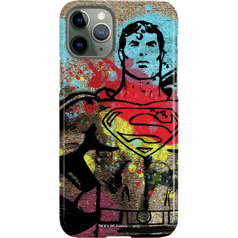 DC Comics Superman Color Splatter iPhone 11 Pro Lite Case