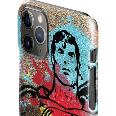 DC Comics Superman Color Splatter iPhone 11 Pro Lite Case
