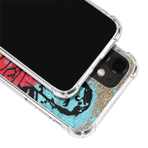 DC Comics Superman Color Splatter iPhone 12 Clear Case