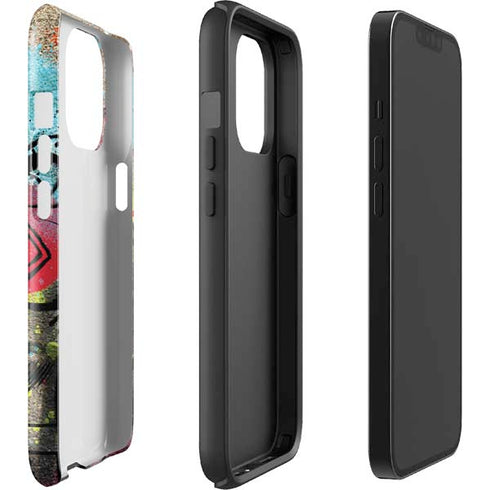 DC Comics Superman Color Splatter iPhone 13 Pro Max Impact Case