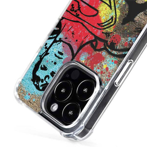 DC Comics Superman Color Splatter iPhone 13 Pro Max MagSafe Case