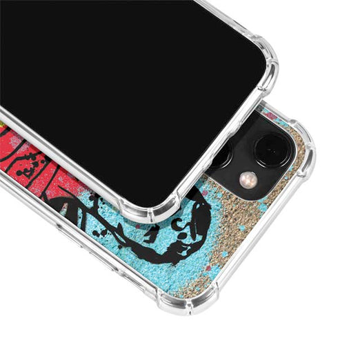 DC Comics Superman Color Splatter iPhone 15 Plus Clear Case