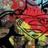 DC Comics Superman Color Splatter iPhone XR Skin