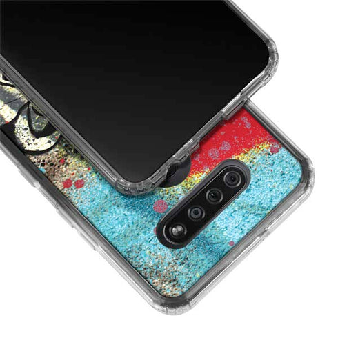 DC Comics Superman Color Splatter LG K51/Q51 Clear Case