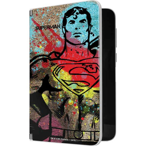 DC Comics Superman Color Splatter Surface Duo Skin