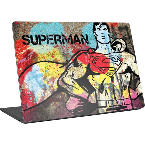 DC Comics Superman Color Splatter Surface Laptop 4 15in Skin