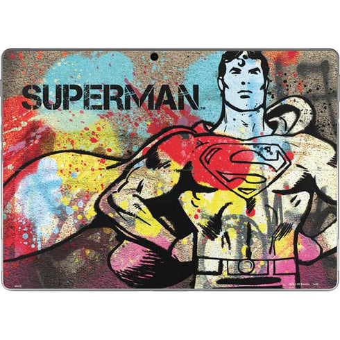 DC Comics Superman Color Splatter Surface Pro 9 Skin