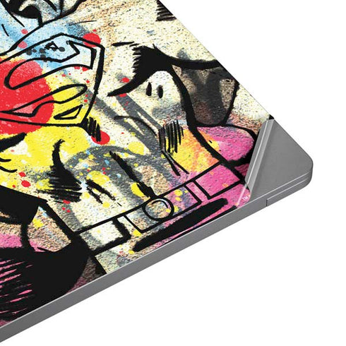 DC Comics Superman Color Splatter Universal Laptop 11in (8.8 x 6.2in) Skin