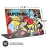 DC Comics Superman Color Splatter Universal Laptop 14in (11.4 x 8.2in) Skin