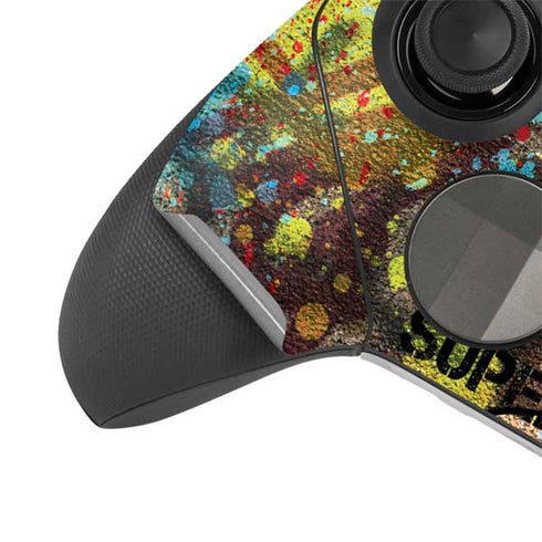 DC Comics Superman Color Splatter Xbox Elite Wireless Controller Series 2 Skin