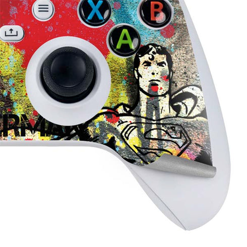 DC Comics Superman Color Splatter Xbox Series S Controller Skin