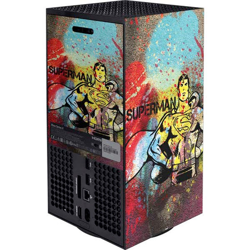 DC Comics Superman Color Splatter Xbox Series X Bundle Skin