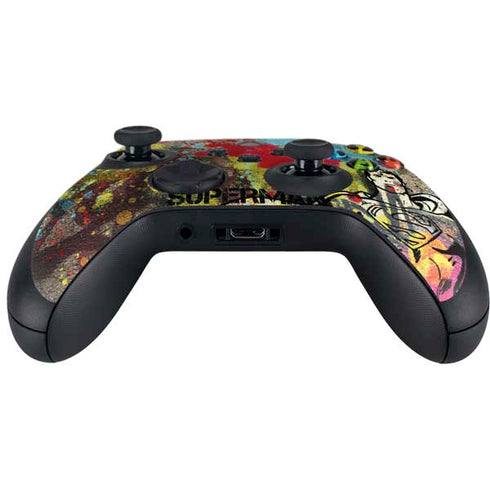 DC Comics Superman Color Splatter Xbox Series X Controller Skin