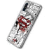 DC Comics Superman Comic Pattern Logo in Red Galaxy A10e Clear Case