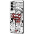 DC Comics Superman Comic Pattern Logo in Red Galaxy A14 5G Skin