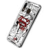 DC Comics Superman Comic Pattern Logo in Red Galaxy A30 Clear Case
