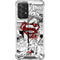 DC Comics Superman Comic Pattern Logo in Red Galaxy A52 5G Clear Case