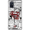 DC Comics Superman Comic Pattern Logo in Red Galaxy A71 5G Clear Case