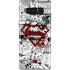 DC Comics Superman Comic Pattern Logo in Red Galaxy Note 8 Skin