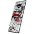 DC Comics Superman Comic Pattern Logo in Red Galaxy Note 9 Skin