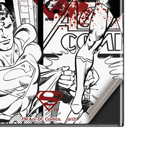 DC Comics Superman Comic Pattern Logo in Red Galaxy Note20 Ultra 5G Skin