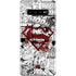 DC Comics Superman Comic Pattern Logo in Red Galaxy S10 Plus Skin