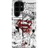 DC Comics Superman Comic Pattern Logo in Red Galaxy S22 Ultra Pro Case
