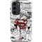 DC Comics Superman Comic Pattern Logo in Red Galaxy S23 Plus Pro Case