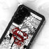 DC Comics Superman Comic Pattern Logo in Red Galaxy S23 Plus Waterproof Case