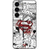 DC Comics Superman Comic Pattern Logo in Red Galaxy S23 Skin