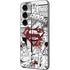 DC Comics Superman Comic Pattern Logo in Red Galaxy S23 Skin