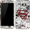 DC Comics Superman Comic Pattern Logo in Red Galaxy S7 Edge Skin