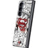 DC Comics Superman Comic Pattern Logo in Red Galaxy Z Fold5 5G Skin