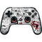 DC Comics Superman Comic Pattern Logo in Red Google Stadia Controller Skin