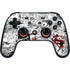 DC Comics Superman Comic Pattern Logo in Red Google Stadia Controller Skin