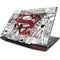 DC Comics Superman Comic Pattern Logo in Red Lenovo IdeaPad Skin