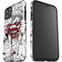 DC Comics Superman Comic Pattern Logo in Red iPhone 11 Pro Max Impact Case