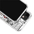 DC Comics Superman Comic Pattern Logo in Red iPhone 12 Clear Case