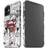 DC Comics Superman Comic Pattern Logo in Red iPhone 12 Mini Lite Case