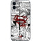 DC Comics Superman Comic Pattern Logo in Red iPhone 12 Mini Skin